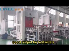 T130 Makinesi İş Başında: ABD Yarım/Derin Tepsileri İçin 1-Çıkış-3 Üretim