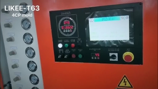 LK-T63 Alüminyum folyo 4CP tepsi yapma makinesi