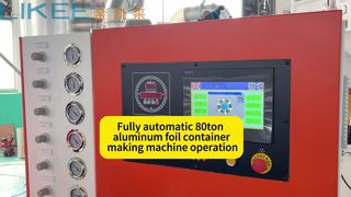 T80 Aluminum foil 750ml container making machine