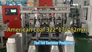 T80 Alüminyum folyo kap yapma makinesi çalışması