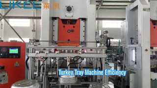 LK-T80 alüminyum folyo hindi tepsi yapma makinesi