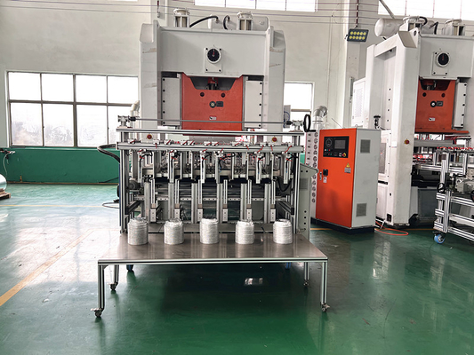 Simense Motor 800KN Alüminyum Folyo Kutusu Yemek Kutusu Yapma Makinesi