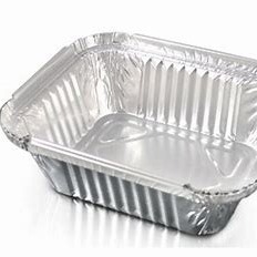 satın al Alüminyum Folyo Yemek Paket Servis Kabı Tek Kullanımlık Paket Servis Tenceresi online manufacture