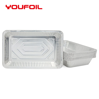 satın al Barbekü Tek Kullanımlık Alüminyum Folyo Tava Tam Boy Tava Temiz Yüzey Toksik Olmayan online manufacture