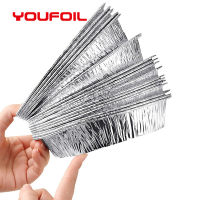 satın al 8006 Kalınlaştırılmış Yuvarlak Tek Kullanımlık Alüminyum Folyo Kap Mikrodalga Fırına Uygun online manufacture