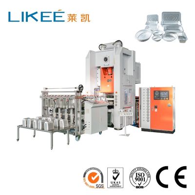 satın al LK-T80 Food Container Punching Machine with 1-Year Warranty Lifelong Technical Support and 12000pcs/hour Production Speed online manufacture