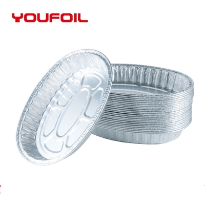 satın al Zehirli olmayan Oval Alüminyum Tepsisi Tek kullanımlık Alüminyum Folyo Gıda Tepsisi Gıda Depolama online manufacture