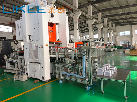 satın al 80T 27KW 0.8Mpa Otomatik Alüminyum folyo plak yapma makinesi Uzun ömür online manufacture