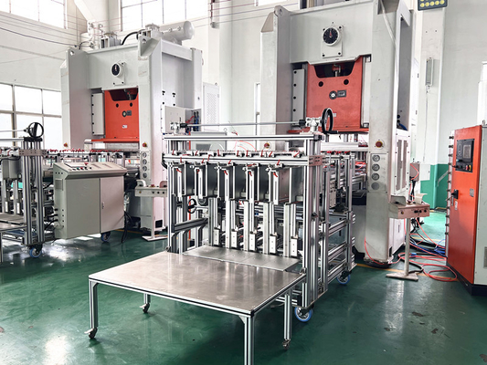 satın al 12000 adet/saat Alüminyum Kap Konteyner Üretim Makinesi online manufacture