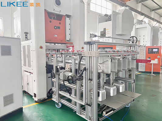 satın al 800KN Dört Sütunlu Güçlü Alüminyum Folyo Gıda Kabı Üretim Makinesi Alüminyum Folyo Tabak Üretim Makinesi Hurdacı ile online manufacture