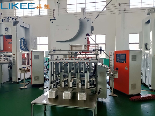 satın al ISO 9001 Sertifikasyonu Gemany SIMENSE Motor Alüminyum folyo konteyner üretim hattı online manufacture
