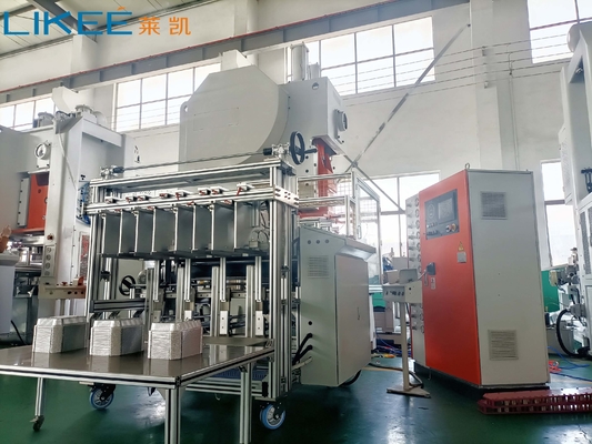 satın al LK-T63 Gıda Kabı Alüminyum Folyo Zımbalama 6.5 İnç Yuvarlak Tepsi Yapma Makinesi online manufacture