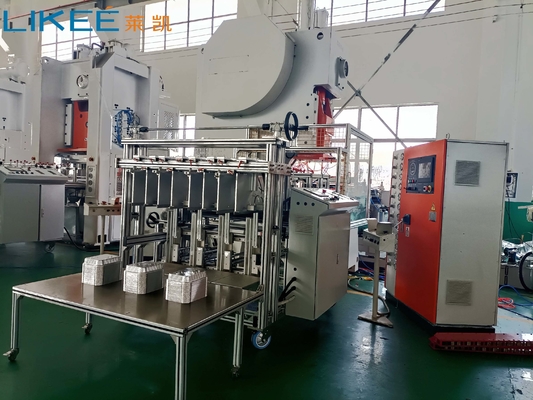 satın al Alüminyum folyo gıda konteyner yapma makinesini kesin ve tutarlı üretim için online manufacture