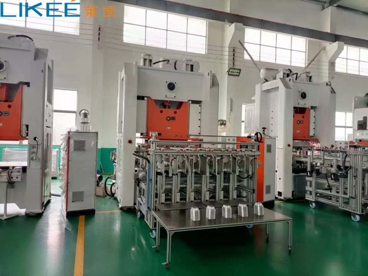satın al Tam otomatik 35-70 vuruş/dakikası Alüminyum folyo tepsisi yapma makinesi H çerçeve görünümü ile online manufacture
