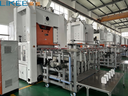 satın al 130 tonluk Alüminyum folyo konteyner yapma makinesi 29 kW Alüminyum folyo yapma makinesi online manufacture