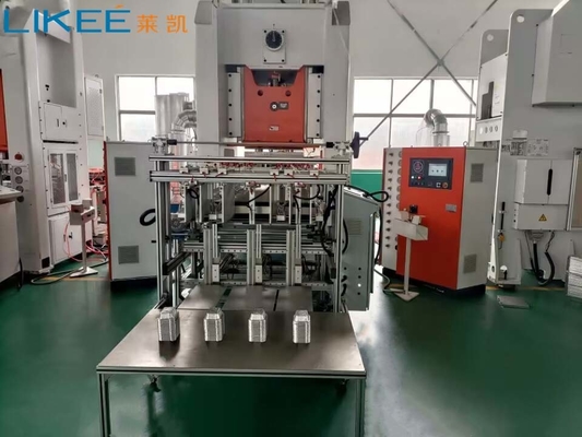 satın al H Çerçeve Mitsubishi Otomatik Besleme Sistemi Alüminyum folyo konteyner yapma makinesi LK-T80 online manufacture