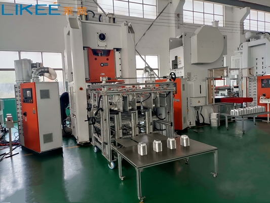 satın al 12000pcs/H Alufoil Alüminyum Gıda Konteyneri Üretim Makinesi online manufacture