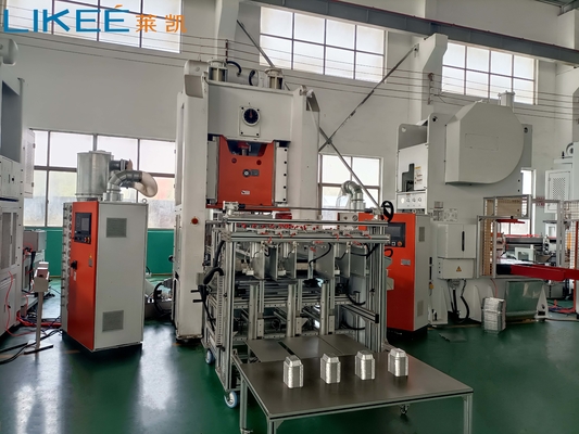 satın al 80 Ton Tamamen Otomatik Alüminyum Folyo Kap Konteyner Üretim Makinesi 5 Kalıp online manufacture