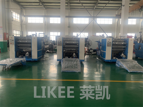 satın al 27KW V Şeklinde Katlanmış Pop-Up Alüminyum Folyo Levha Sürekli Çekme Makinesi online manufacture