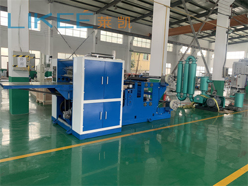 satın al Doğrudan Tedarik LKS300 Yüksek Hızlı Alüminyum Pop-up Folyo Yapma Makinesi 152mm 6'' Ana Rulo Boyutları ve 3 Fazlı Elektrik online manufacture