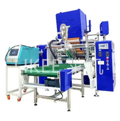 satın al 305m/dak Geri Sarma Uzunluğu Siemens PLC Alüminyum Folyo Rulo Geri Sarma Makinesi online manufacture