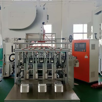 Kalite  Customized Silver Foil Container Machine With 1100*900MM Working Plate Fabrika