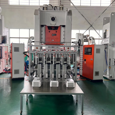satın al 12000 ADET/SAAT Ev Tipi Alüminyum Folyo Kap Konteyner Yapma Makinesi online manufacture