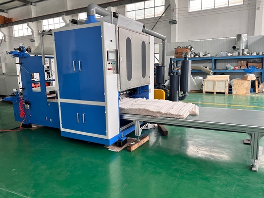 satın al Tam otomatik HDPE Plastik Pop Up Yaprak Makinesi Düzenlenebilir Kesme Hızı online manufacture