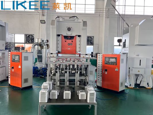 satın al T80 Alüminyum folyo konteyner makine geri dönüştürülebilir düz duvarlı dikdörtgen yemek pişirme için tek kullanımlık online manufacture