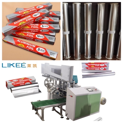 satın al LKWD-450 Ev Alüminyum folyo geri sarma Otomatik Makine 6 Çubuk Otomatik Değişim online manufacture