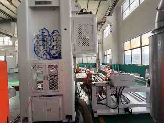 satın al Alüminyum Folyo Kap Konteyner Yapma Makinesi Gıda Sınıfı Dikdörtgen Tam Boy Tava Barbekü online manufacture