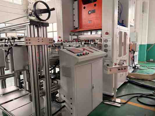 satın al LK-T80 Alüminyum Folyo Kap Konteyner Makinesi Özel Tasarım Tek Kullanımlık Gıda Yüksek Mukavemet online manufacture