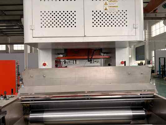 satın al LK-T80 Alüminyum folyo konteyner makinesi kapalı yağ devresi ile yağlama tasarrufu sağlar online manufacture