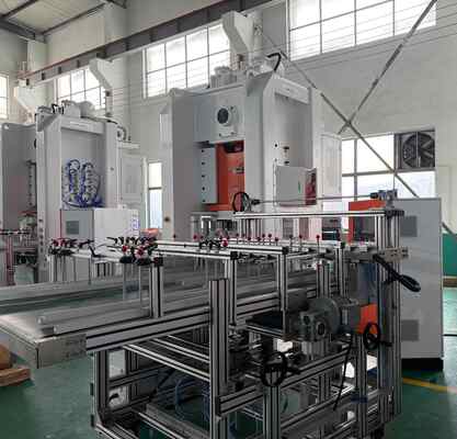 satın al LK-T80 Yemek Paketleme Tek kullanımlık Alüminyum folyo konteyner 3 boşluk folyo tava makinesi online manufacture