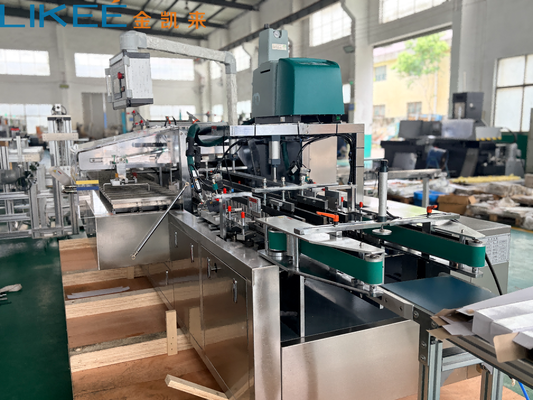 satın almak Otomatik Kartonlama Makinesi Islak Menekiller, Plastik Sargılar ve Kağıt Ürünleri için Düzenlenebilir Kartonlama hattı, 380V 3 Fazalı Çevrimiçi üretim
