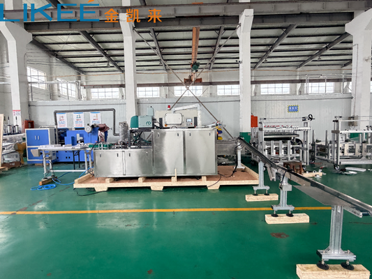 satın al PLC Dokunmatik Ekranlı ve Dakikada 30-60 Kutulu Alüminyum Folyo Küçük Rulo Paketleme için Otomatik Kartonlama Makinesi Çevrimiçi üretim