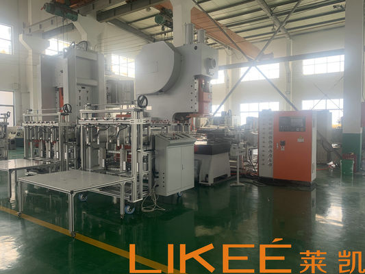 satın al 63 ton Alüminyum Folyo Kap Konteyner Yapma Makinesi Dondurucuya Uygun Dikdörtgen Tam Boy Tava Barbekü online manufacture