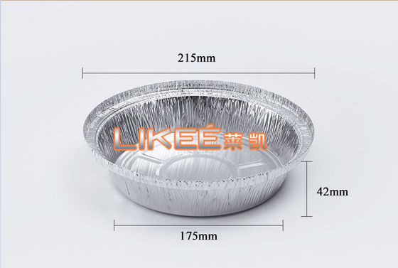 satın al Çevre dostu 9 Inch Yuvarlak Teneke Folyo Pans Tek kullanımlık Alüminyum online manufacture