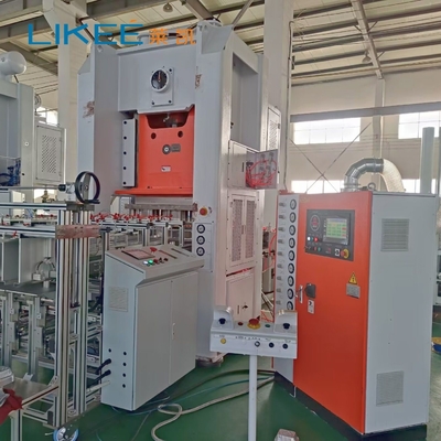 LK-T80 Alüminyum Folyo Kap Yapma Makinesi 12000 ADET/Saat Schneider Elektrik