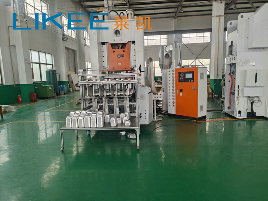 12000 adet/saat 26KW Alüminyum Kap Konteyner Yapma Makinesi Gümüş Folyo Kap Makinesi