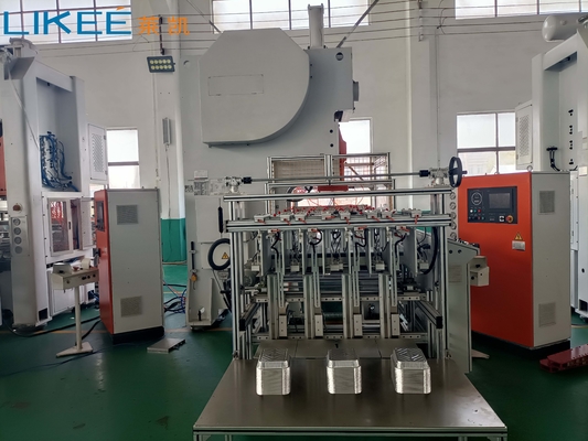 Siemens 35-68 Vuruş/dakika Üretim Hızı Alüminyum Tencere Yapma Makinesi