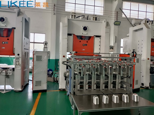 130 Ton 5~6 Yollu Tam Otomatik Alüminyum Folyo Kap Yapma Makinesi