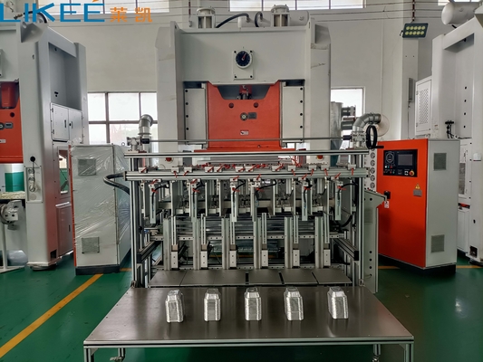 Genişletilmiş ve Kalınlaştırılmış Yapıya Sahip Elektrikli 5~6 Gözlü Alüminyum Folyo Tepsi Yapma Makinesi