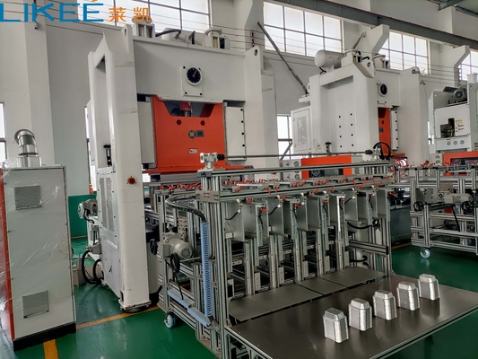 130TON 12000 Adet/saat Alüminyum Folyo Kap Üretim Hattı