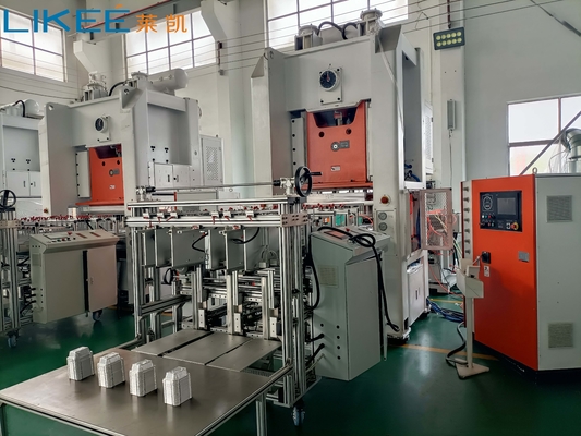Mitsubishi PLC 80 Ton Otomatik Alüminyum Folyo Kap Konteyner Makinesi (Hızlı Yemek Paketleme İçin)