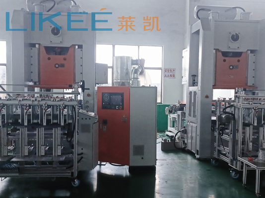 LK-T80 Alüminyum Folyo Kap Yapma Makinesi H Çerçeve Schneider Elektrik