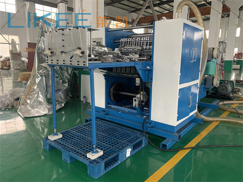 0.015mm 3PH Alüminyum folyo yaprak çıkış makinesi Yüksek besleme hassasiyeti
