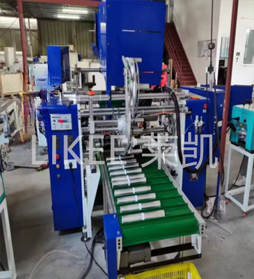 Siemens PLC Hızlı Hız 350m/dak Otomatik Alüminyum Folyo Geri Sarma Makinesi, 6 Şaftlı