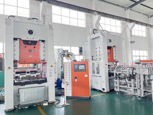 Siemens 36~70 Tencere/Saat Otomatik Alüminyum Tencere Yapma Makinesi Mistubushi PLC Kontrolü