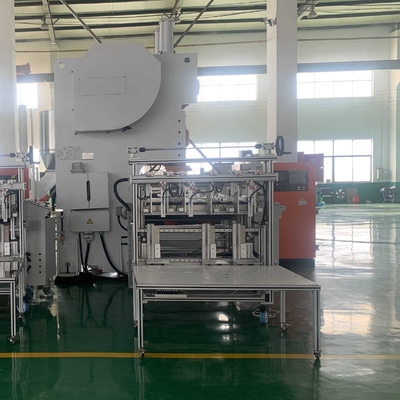 LK-T63 Gıda Kabı Alüminyum Folyo Zımbalama Makinesi 19.8KW Kurulu Güç